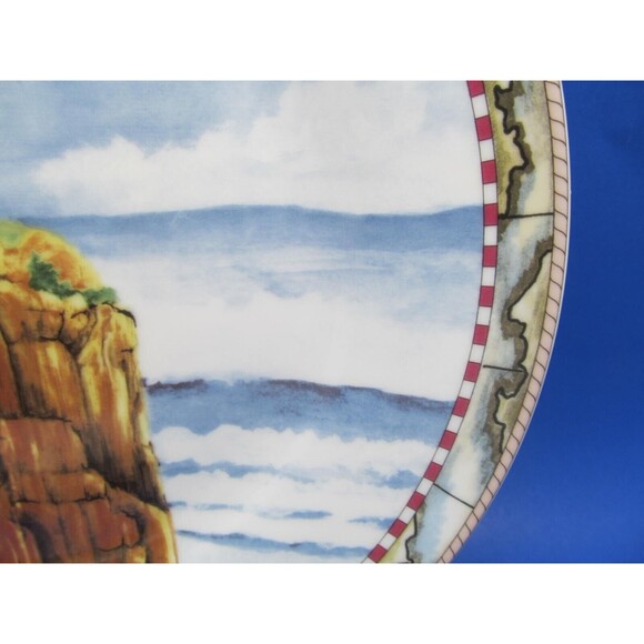 American Atelier Signals "Split Rock" 10 3/4" Dinner Plate EC - Picture 3 of 11